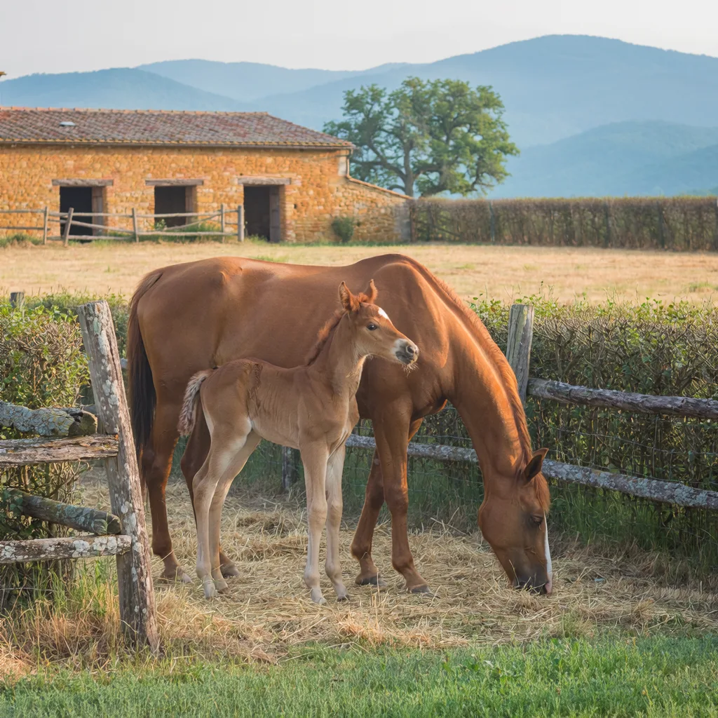 Élevage de chevaux, Les Crinières d'Attel'Anges, Pressins